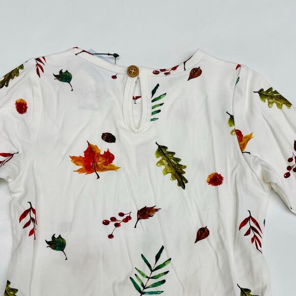 NWT Tickety-boo Newborn Autumn Leaves Tunic Dress - Picture 5 of 6